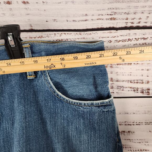 Vintage Polo Ralph Lauren 42B x 34 Authentic Dungarees Jeans RL Y2K Denim 41381 - Picture 8 of 9